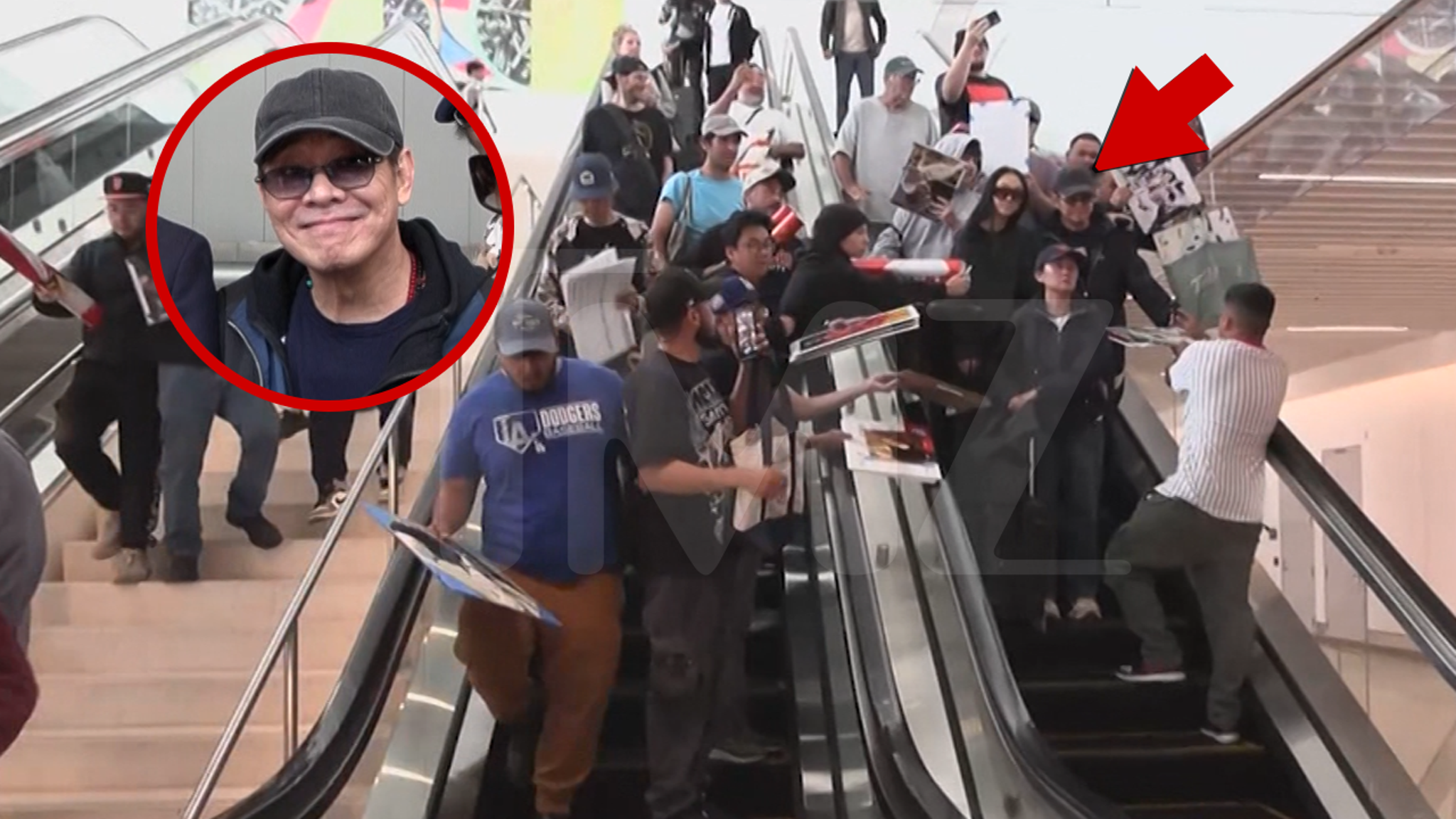 Video: Jet Li Mobbed at LAX: Iconic Martial Artist And Actor Swarmed by Massive Crowds