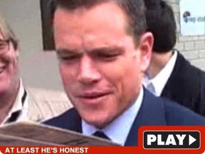 Matt Damon: Click to watch