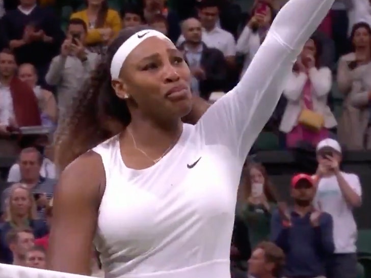 Serena williams emotional loss