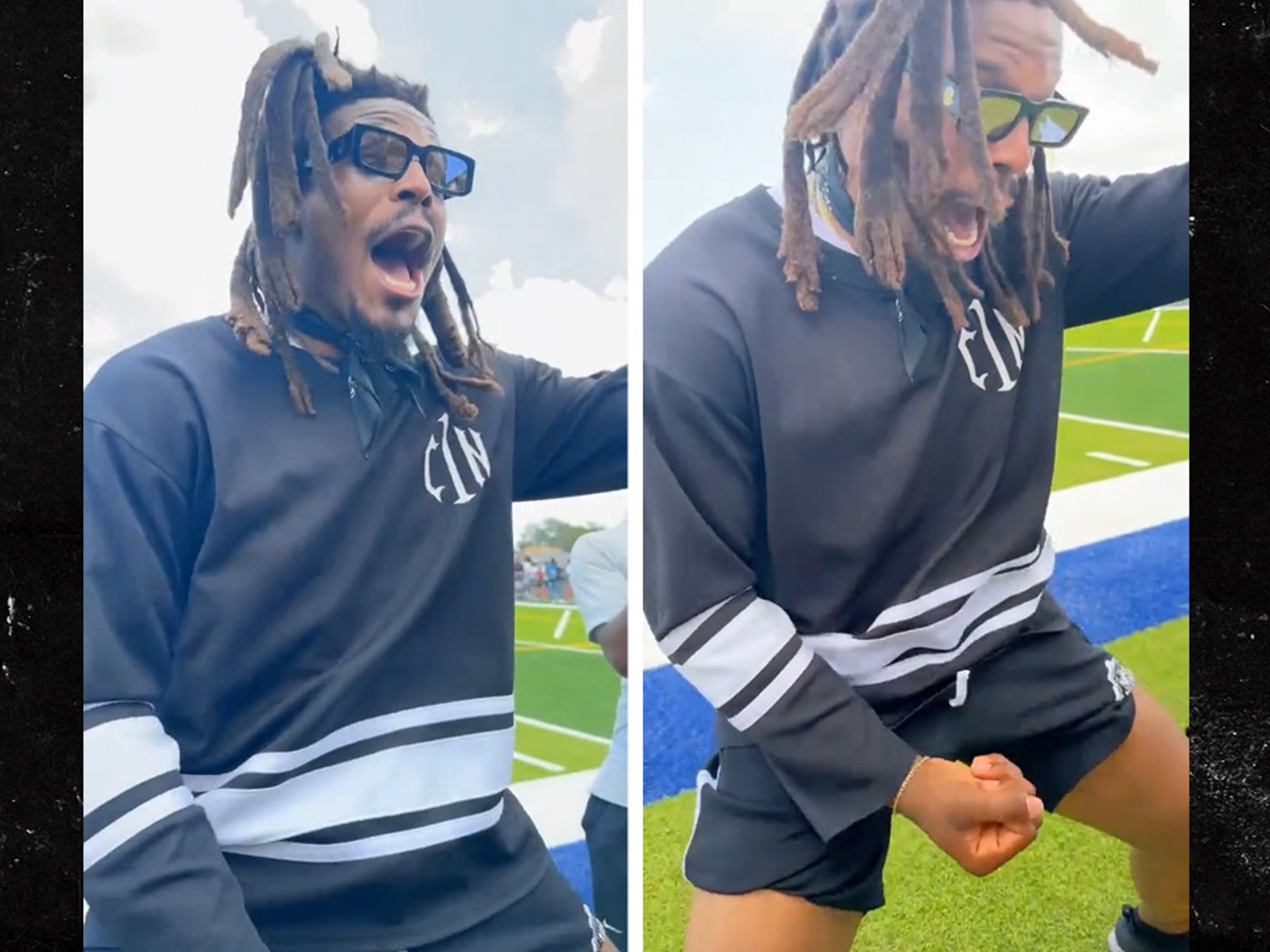 Cam Newton has crude response to heckler at football camp