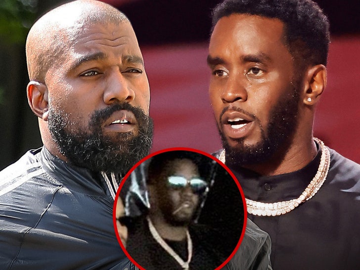 Kanye West Avoided Diddy Meetup During Rolling Loud Performance