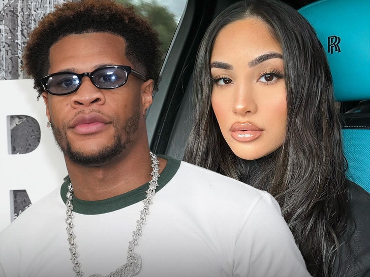 Leena Sayed and devin haney getty insta 1