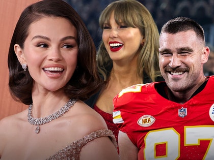 selena gomez taylor swift travis kelce getty 1