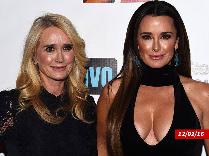kyle richards and kim richards, wgetty
