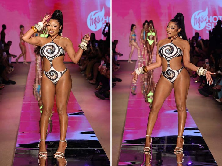 Megan Thee Stallion Walks Runway