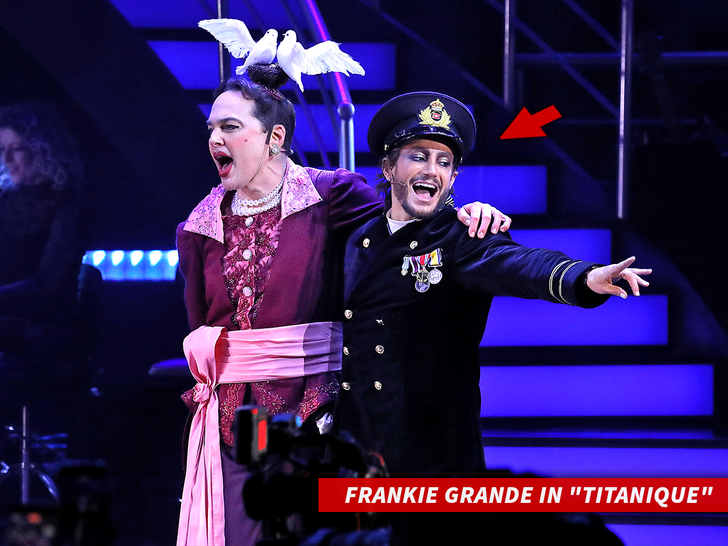 sub frankie grande titanique getty