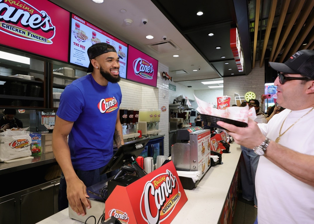 Karl-Anthony Towns Raising Canes 2