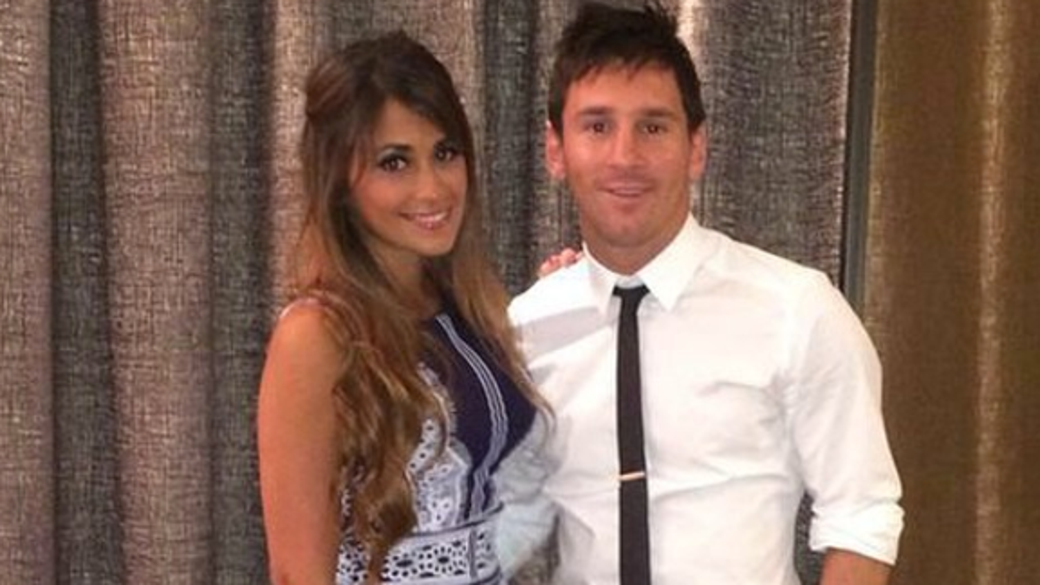 Lionel and Antonella Together