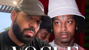 Drake, 21 Savage Lose Battle in Vogue Legal War, Judge Blocks Phony Cover