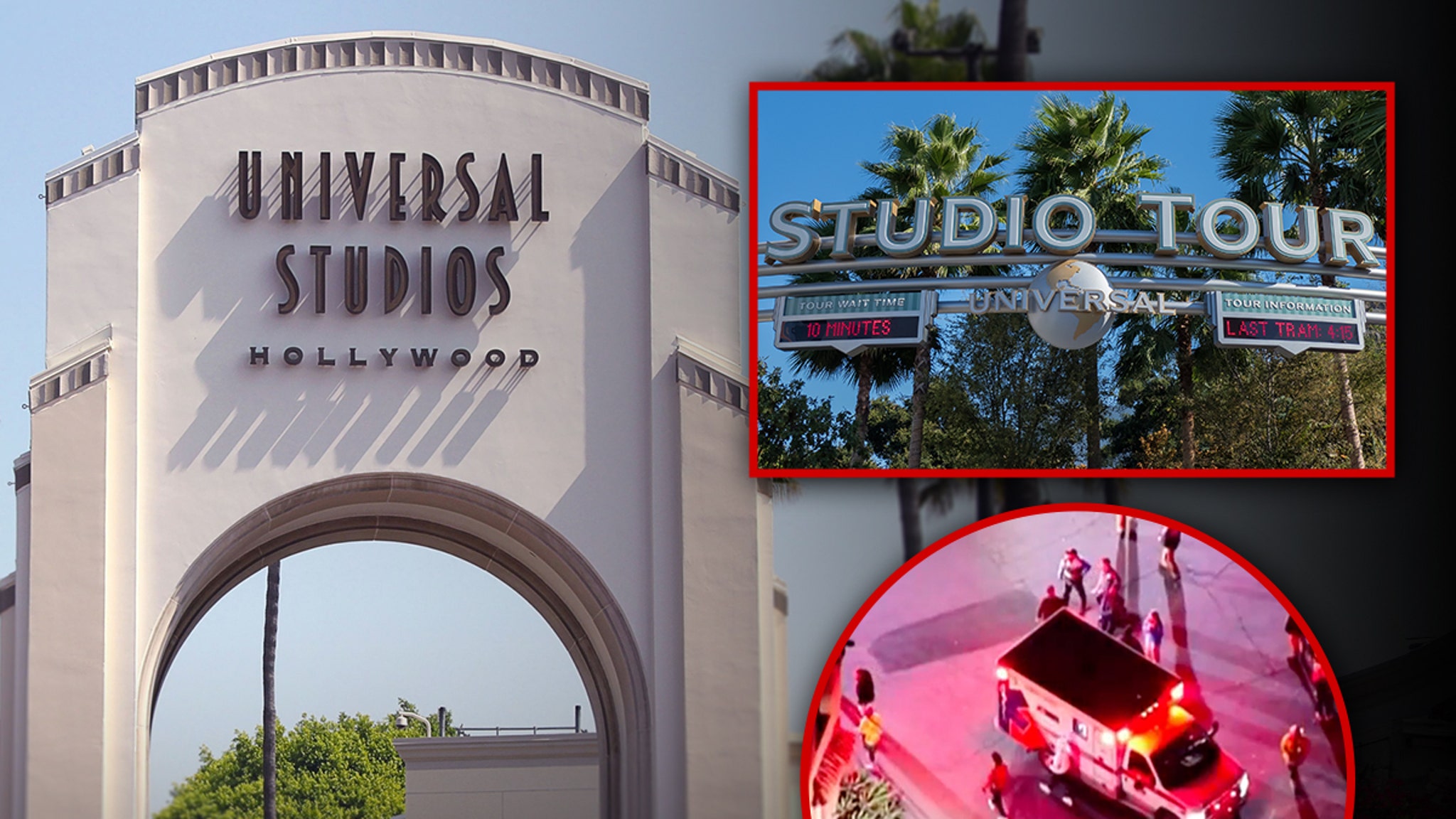 Universal Studios Tram Crashes, 15 Injured, 1 Critical