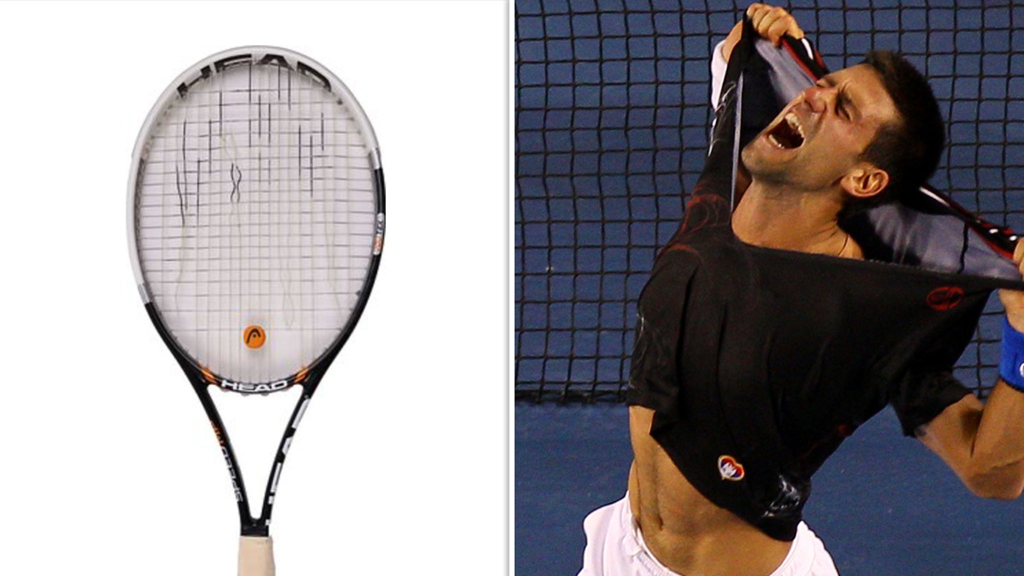 Novak Djokovic’s 2012 Australian Open Final Racket Up For Auction, Could Fetch $200K+