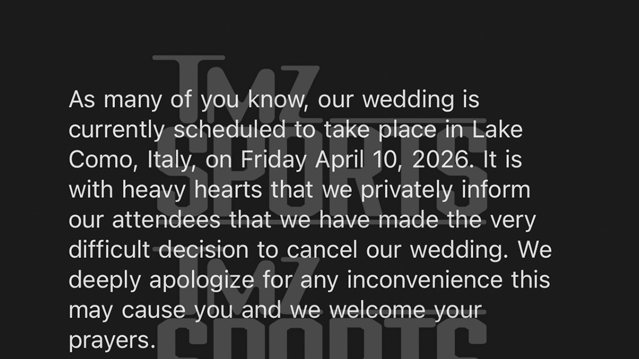 Dak Prescott, Sarah Jane Ramos Alert Wedding Guests Of Cancellation