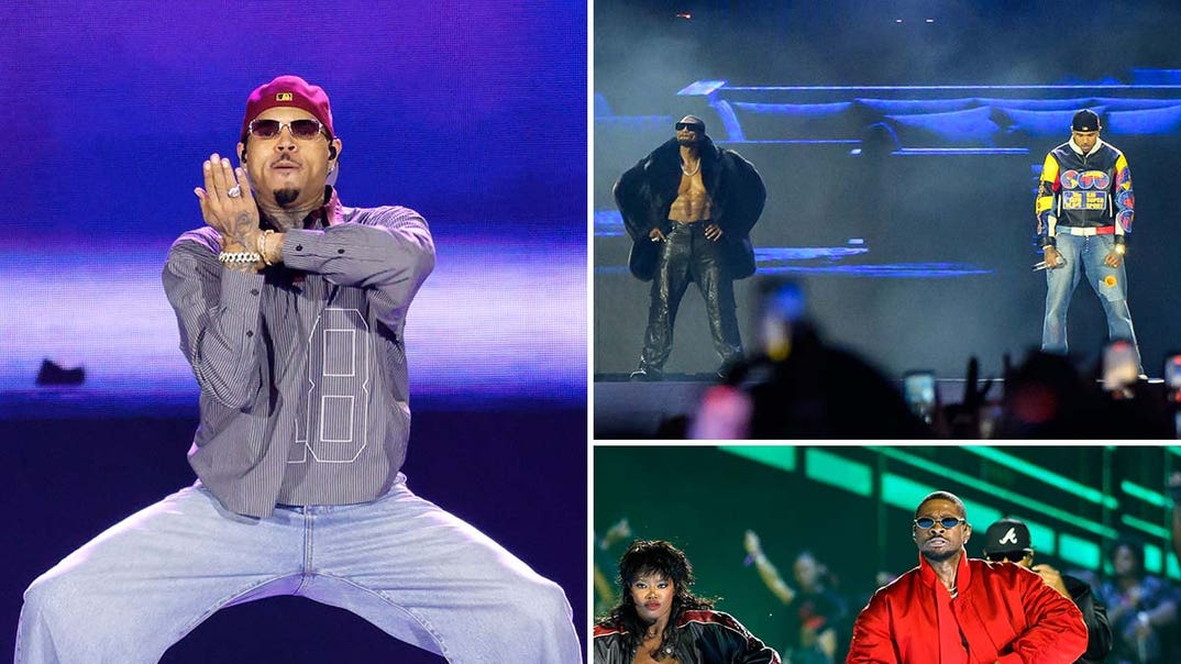 Chris Brown and Usher