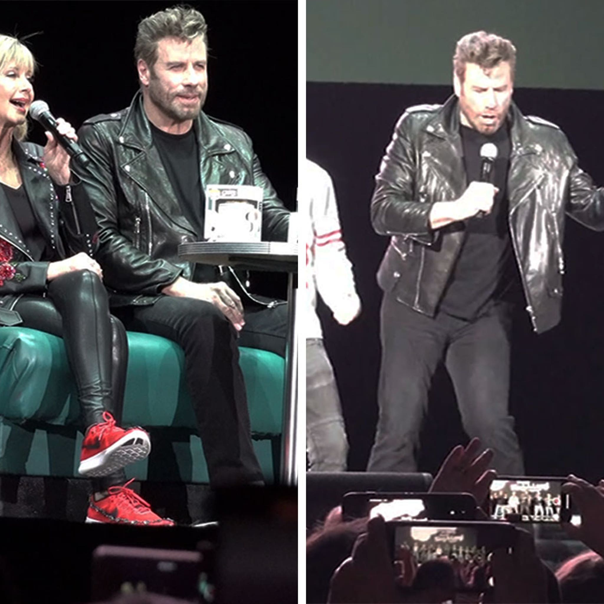 John Travolta Olivia Newton Revive Grease John Travolta Olivia Newton Revive Grease