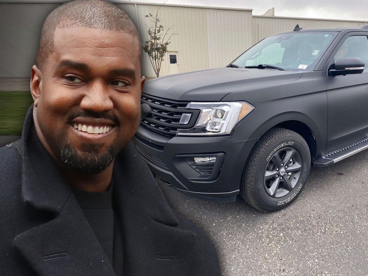 Kanye West Auctions Off Ford Truck Fleet