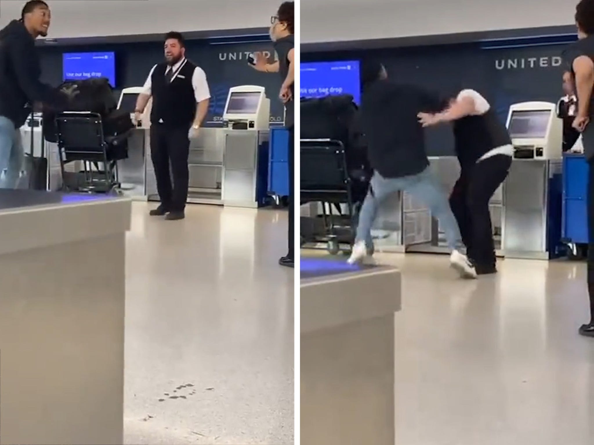 United Airlines worker fired after brawl with ex-NFL player Brendan Langley