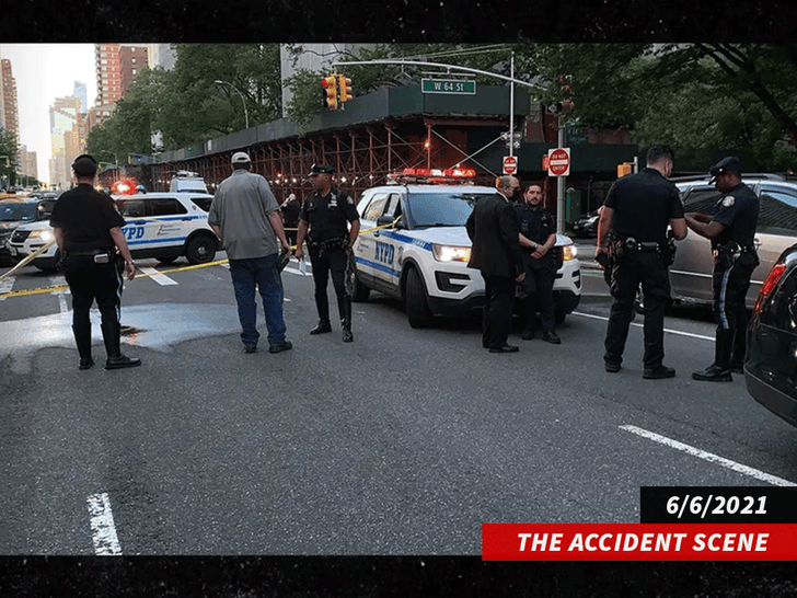 the accident scene