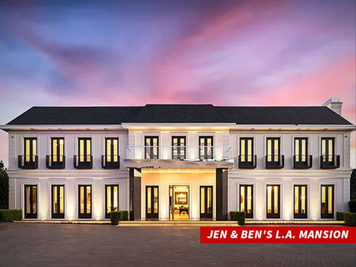 Jen & Ben's LA Mansion