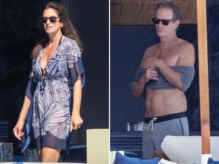 Rande Gerber & Cindy Crawford Family Vacation In Cabo