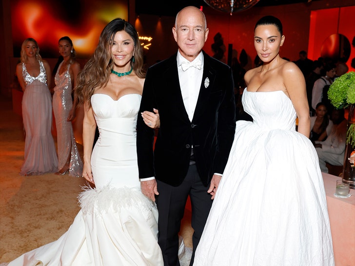 Jeff Bezos Lauren Sanchez Kim Kardashian Getty 1