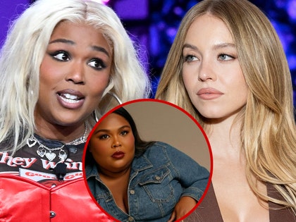 lizzo sydney sweeney getty comp