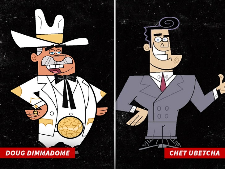 Chet Ubetcha Doug Dimmadome nickelodean split swipe
