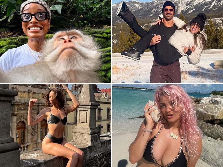 Celebs On Holiday Vacay 2025
