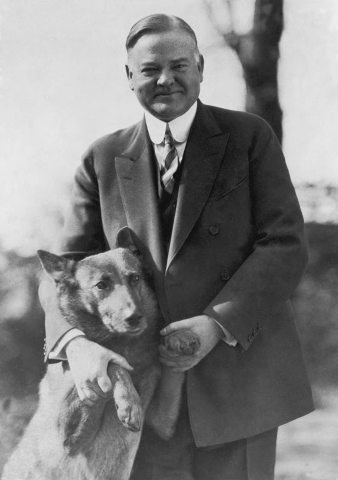 President Herbert Hoover and King Tut