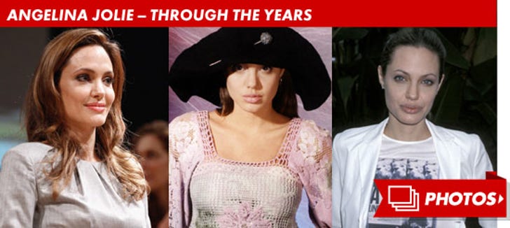 Angelina Jolie -- Through the Years