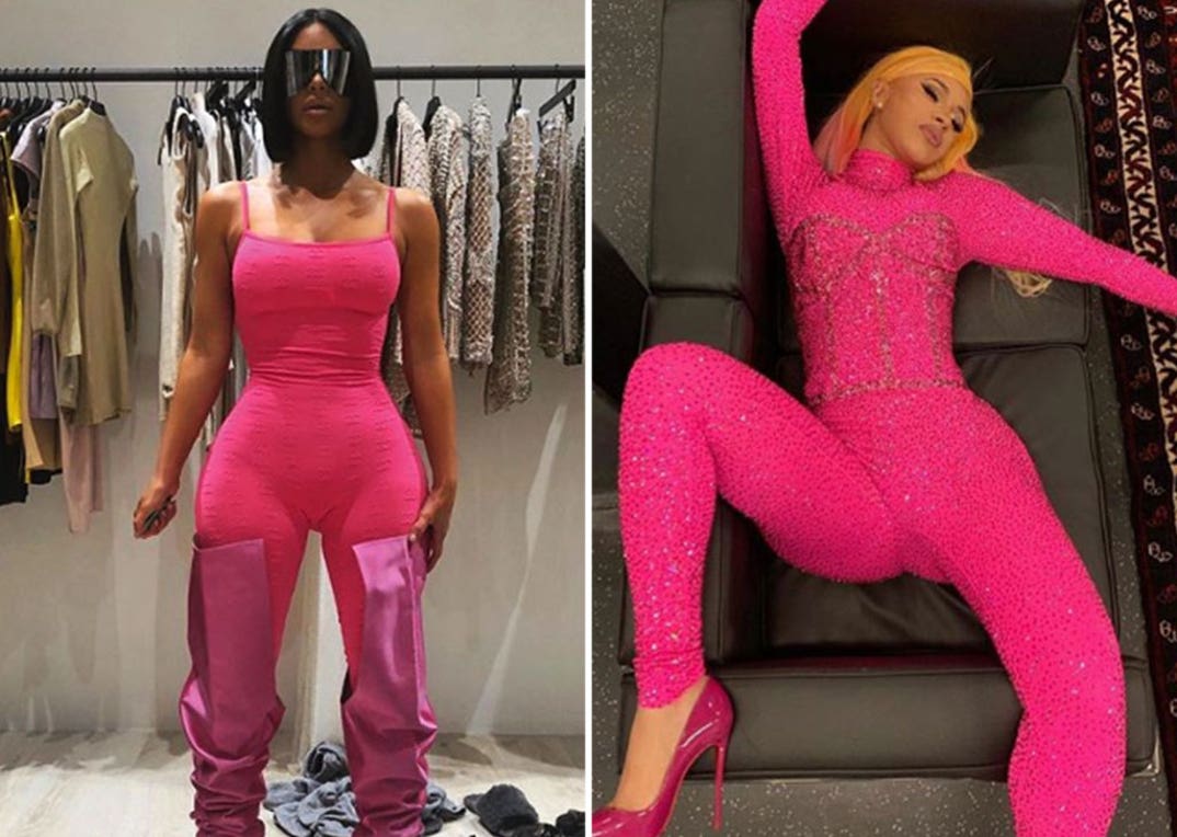 Kim Kardashian (38) vs. Cardi B (26) -- 