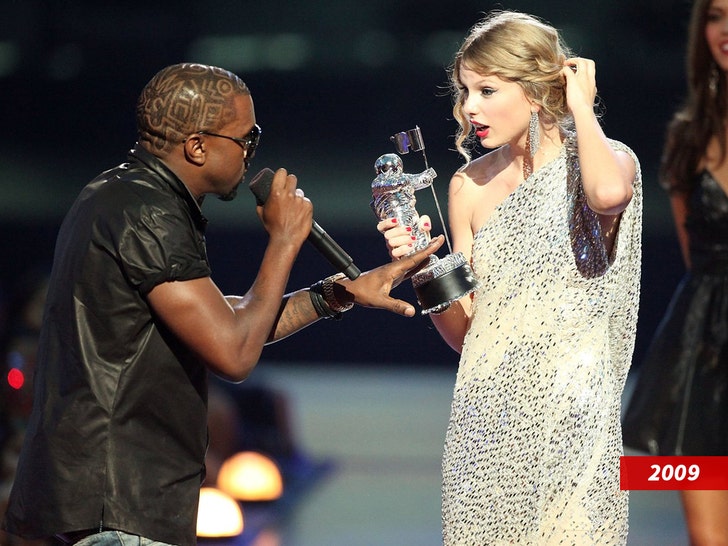 Kanye West blames Taylor Swift for being ‘blocked’ from performing Super Bowl halftime show
