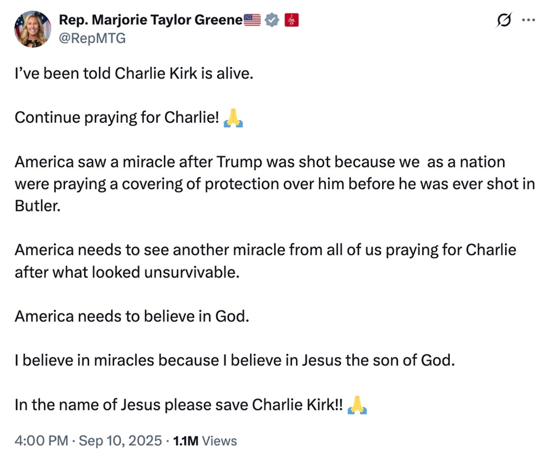 Politicians React To Charlie Kirk Shooting  3