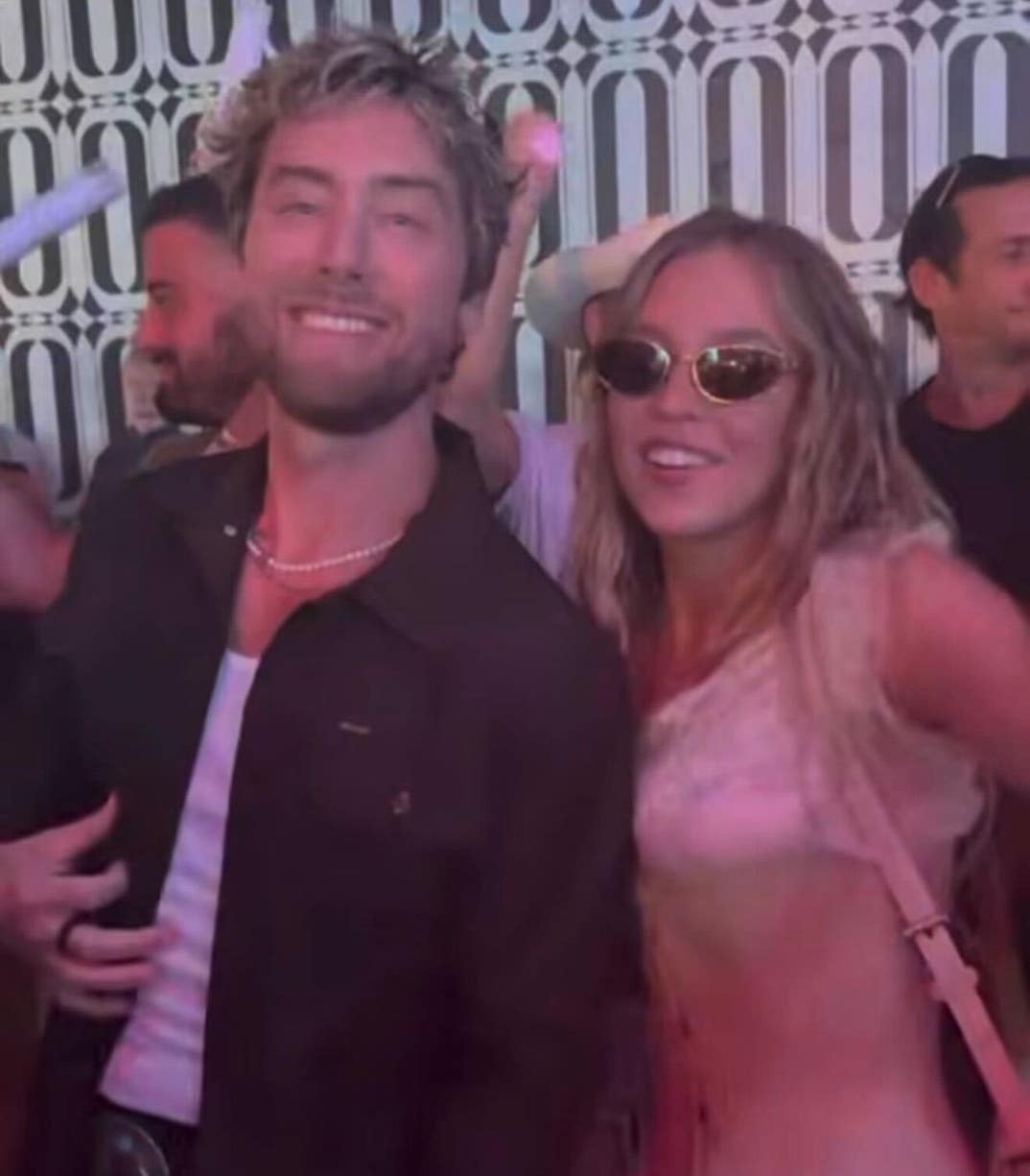 Lance Bass and Sydney Sweeney