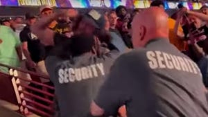 AEW Fan, Security Guard Exchange Punches In Wild Scene At Wrestling Event