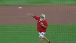 John Daly Throws Perfect Fastball In Ceremonial First Pitch At Cardinals Game