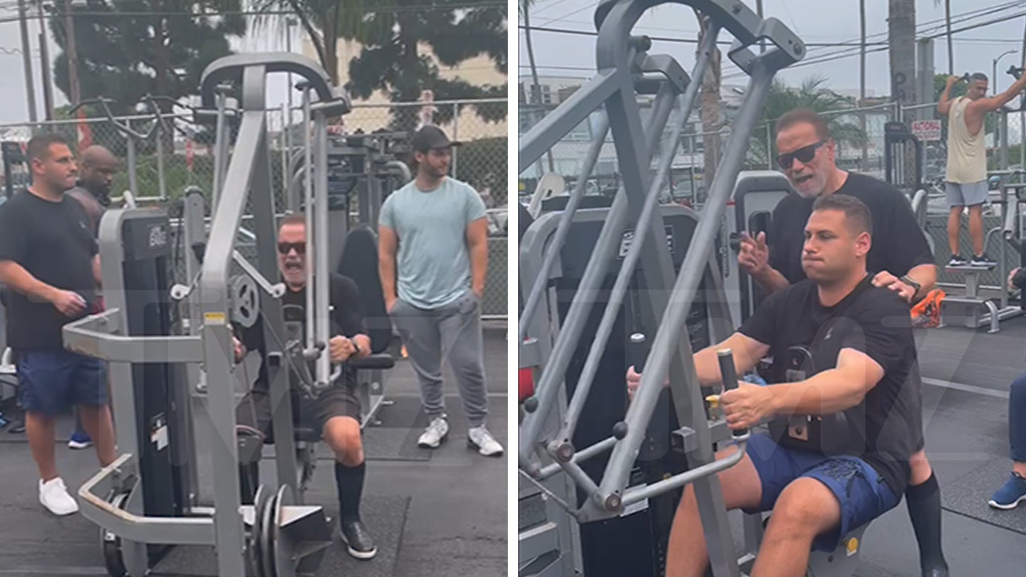 Arnold Schwarzenegger Does Personal Training Session for 0k For School Charity