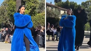 Cardi B Makes Runway Debut at Balenciaga Show in Front of Star-Studded Crowd