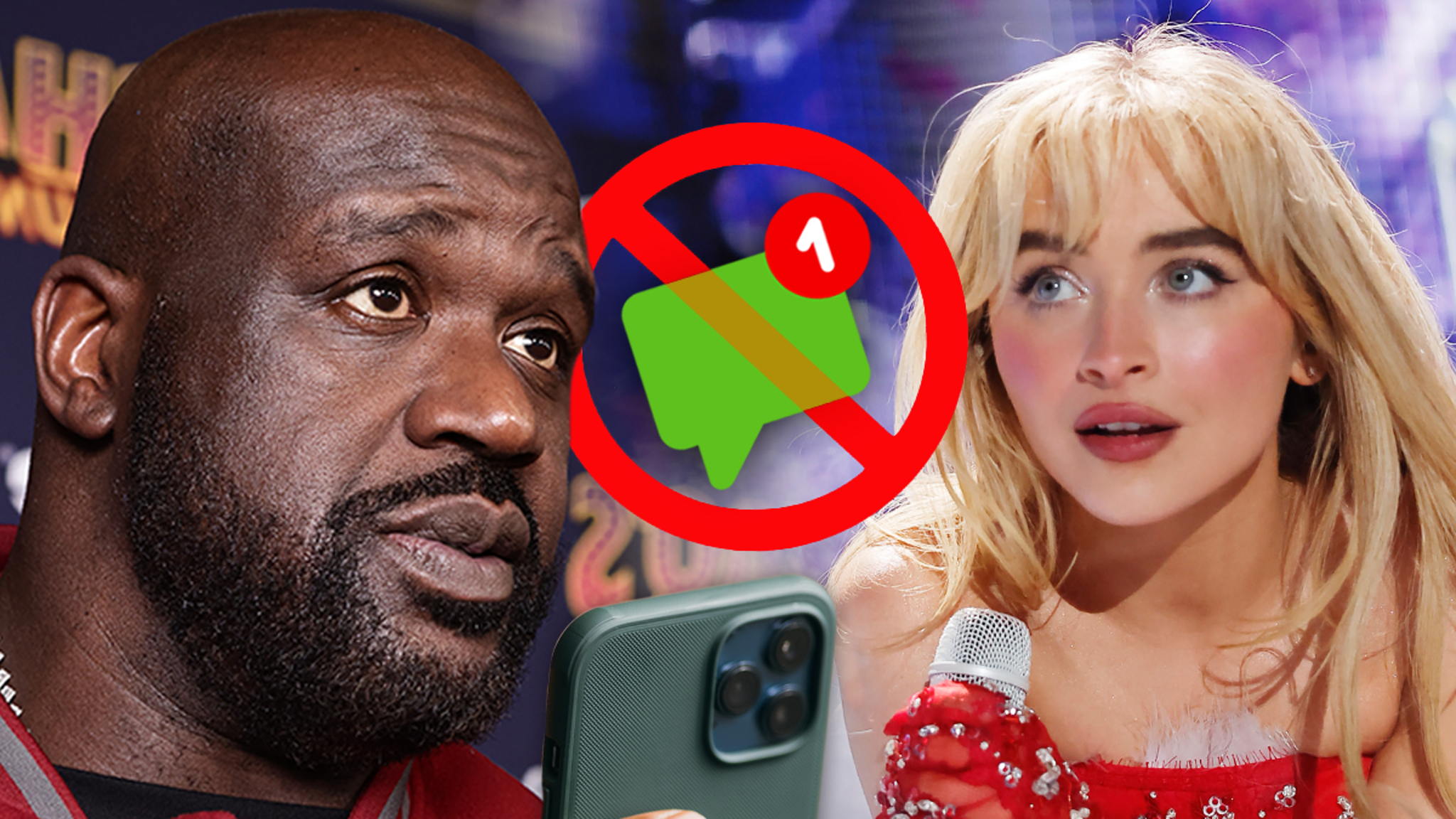 Shaquille O’Neal Denies Sending Sabrina Carpenter ‘Horny’ DMs, I Got Way More Game!