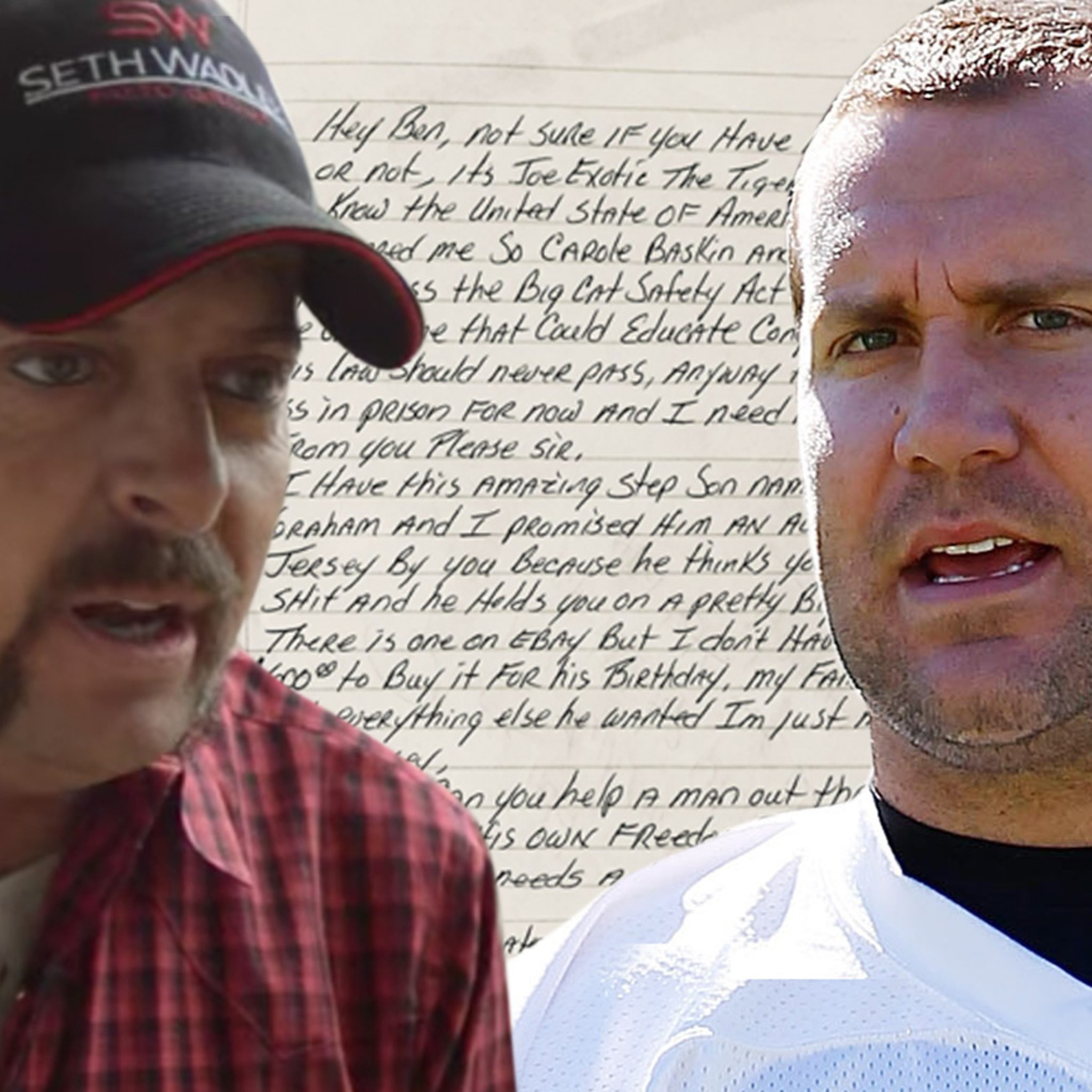 Joe Exotic pens letter to Roethlisberger asking for signed jersey