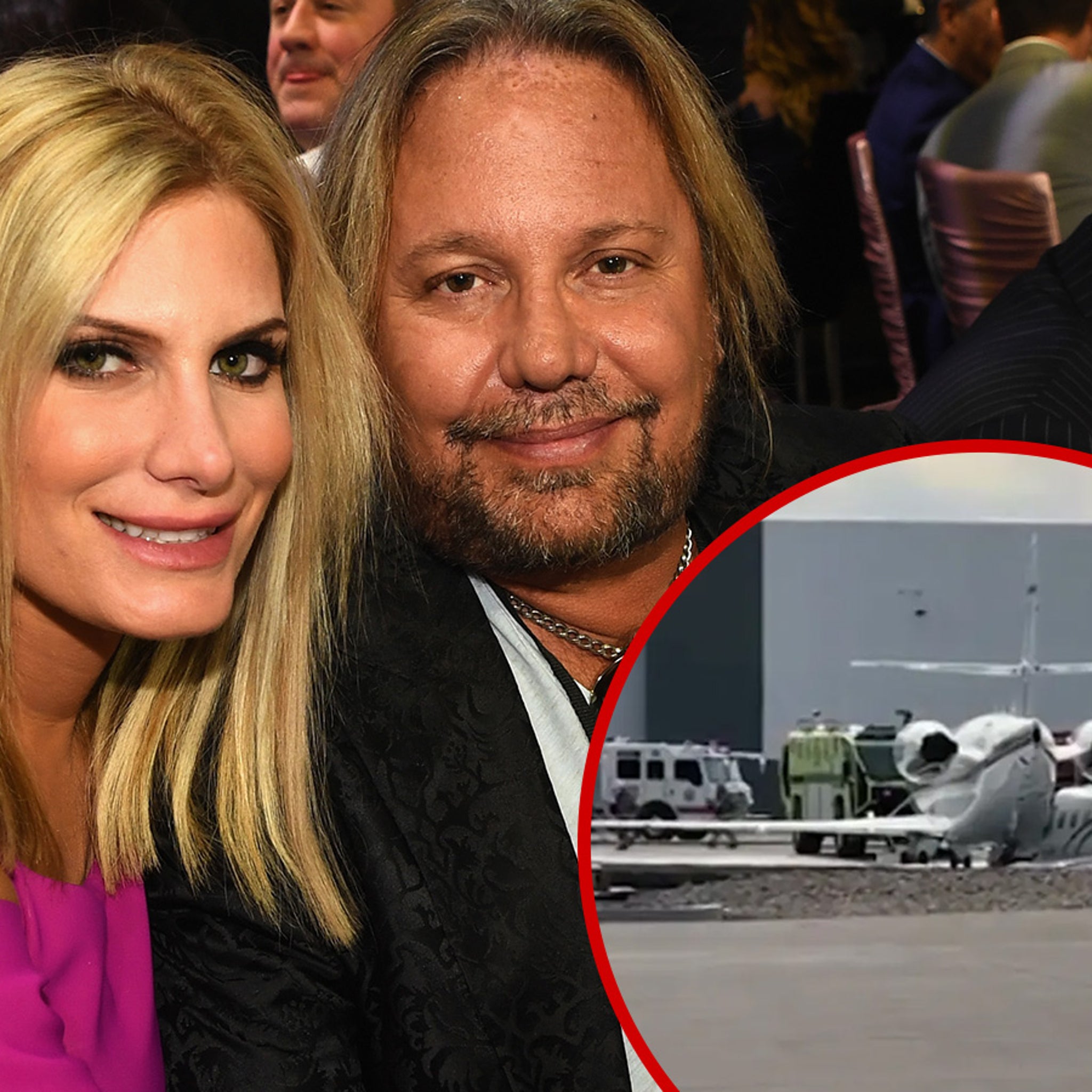 Vince Neil Not on Board Plane Involved In Deadly Crash, Girlfriend Survives