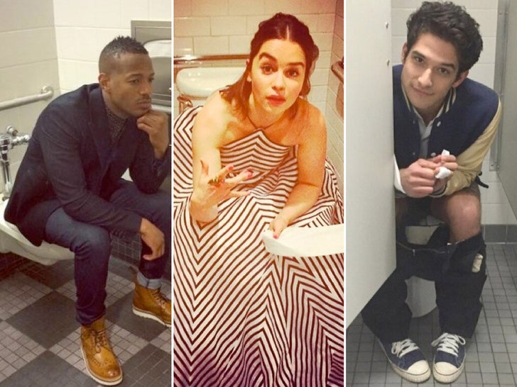 Celebrity Toilet Selfies