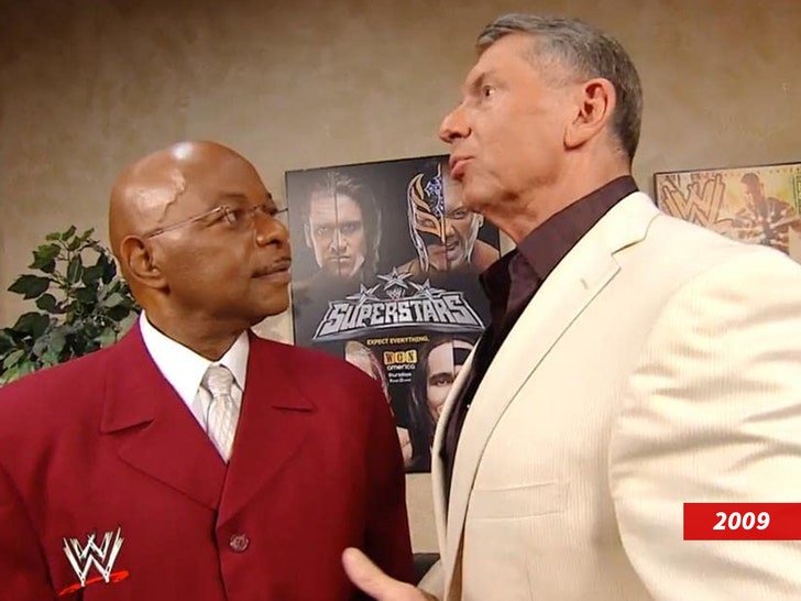 teddy long vince mcmahon