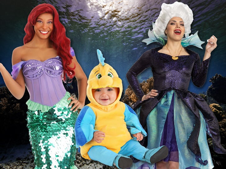 'Little Mermaid' Halloween Costumes Making a Splash