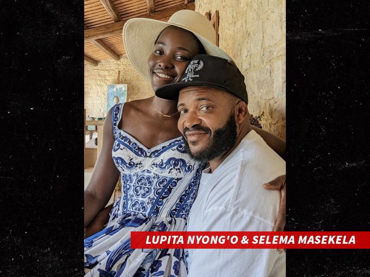 Lupita Nyong'o e Selema Masekela
