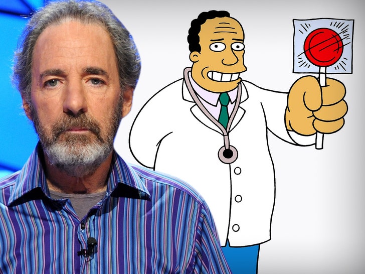 harry shearer and Dr Hibbert simpsons