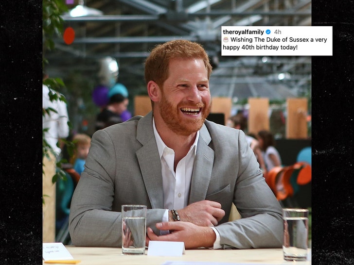 Entertainment prince harry 40th birthday post royal family insta 1