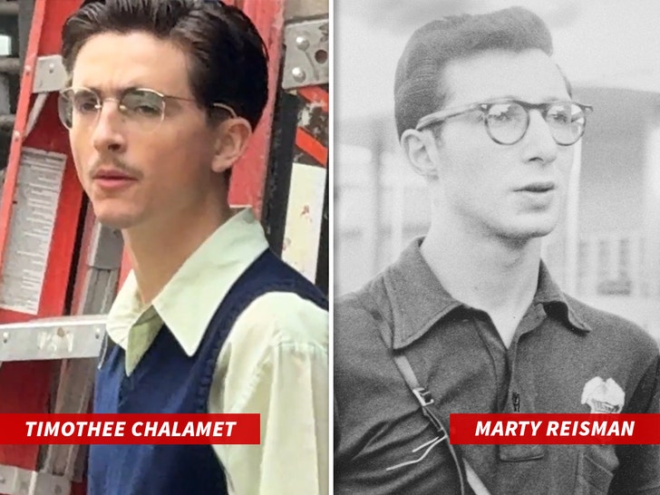 Timothee Chalamet Marty Reisman