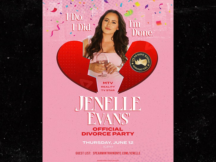 jenelle evans divorce party poster sub