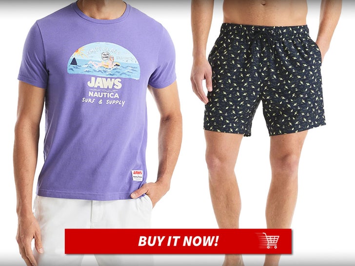 nautica-jaws-graphic-t-shirt-quick-dry-swim-jaws-merch-50th-anniversary-main