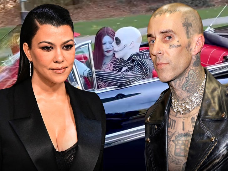 kourtney kardashian travis barker jack sally main getty insta